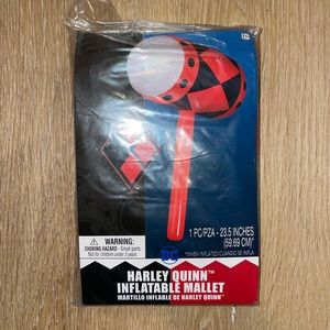 Inflatable Harley Quinn mallet Halloween costume